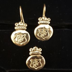 Sterling Earrings and pendant